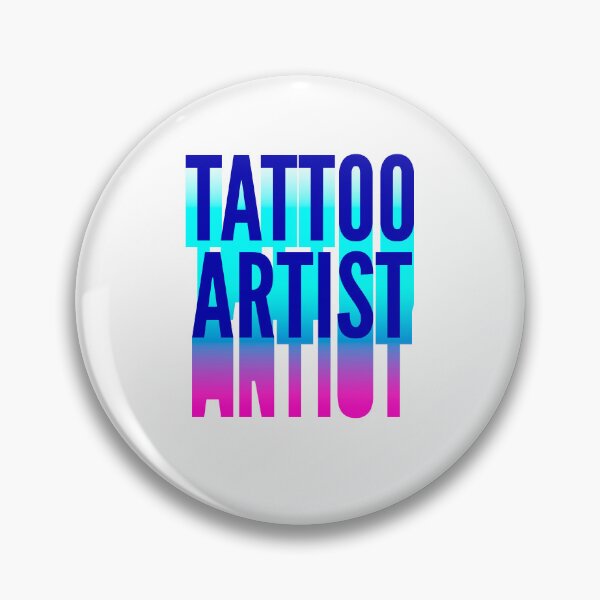 Item preview, Tattoo artist With Long Gradient Shadow designed and sold by SVPOD.