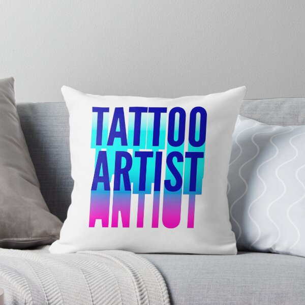 Item preview, Tattoo artist With Long Gradient Shadow designed and sold by SVPOD.