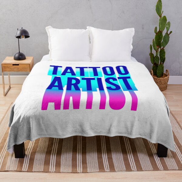 Item preview, Tattoo artist With Long Gradient Shadow designed and sold by SVPOD.