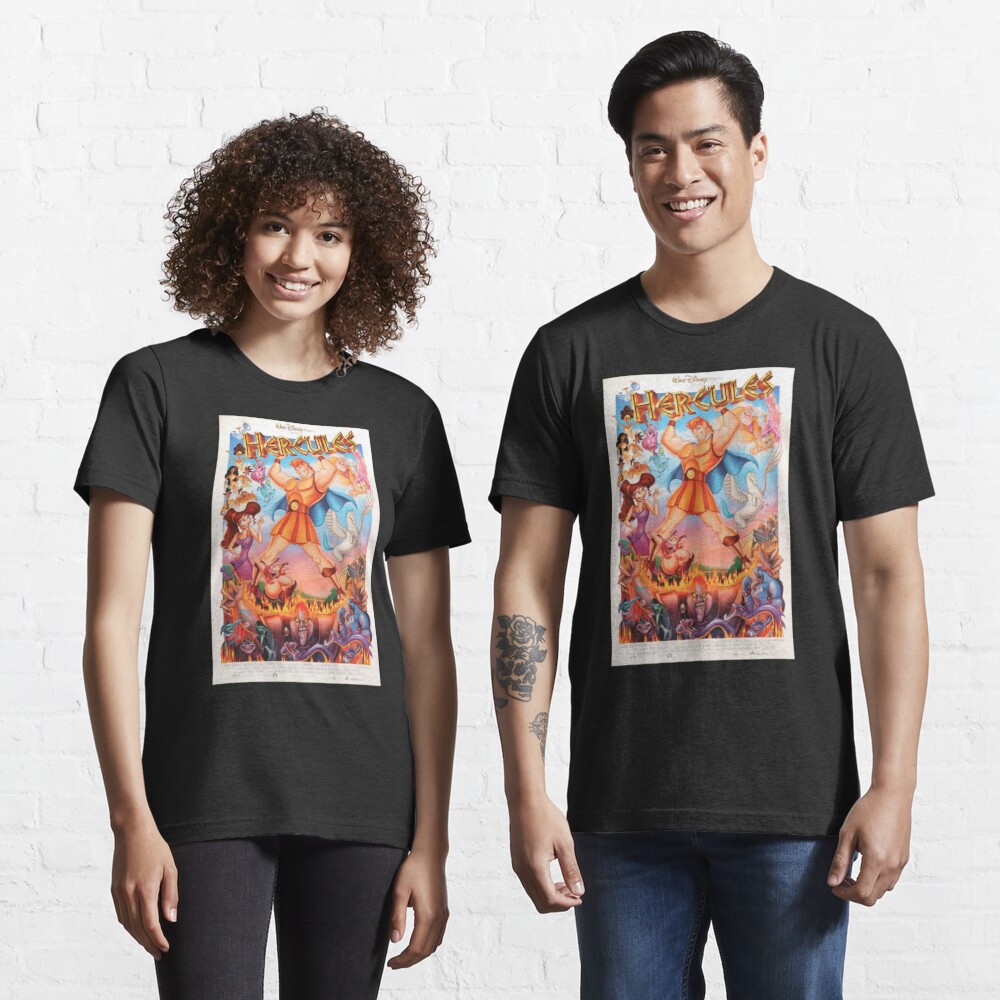 Camiseta Película Hércules Dibujos Animados de Disney para Hombre Mujer