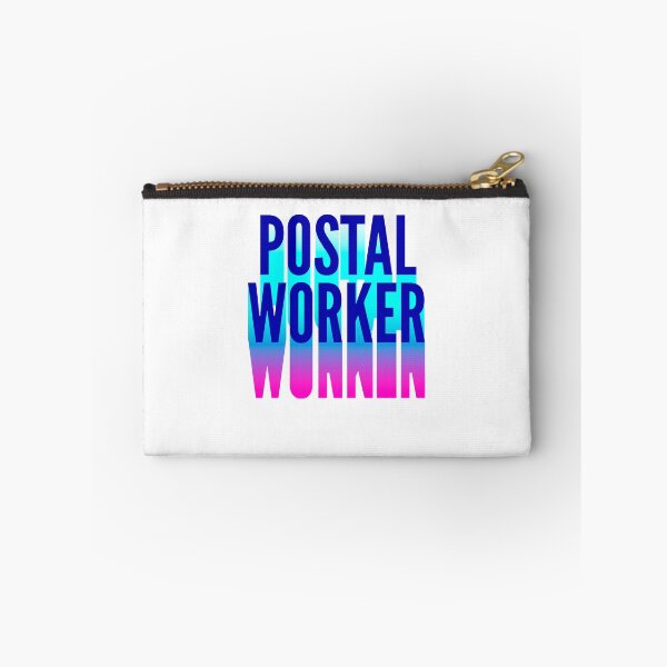 Item preview, Postal Worker With Long Gradient Shadow designed and sold by SVPOD.