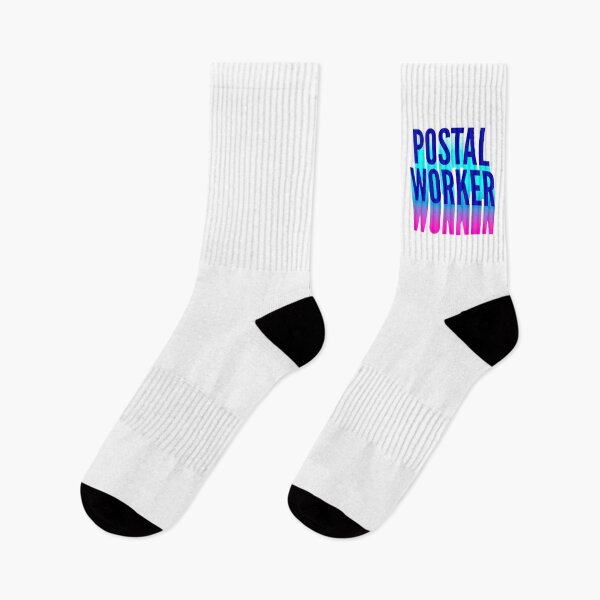 Item preview, Postal Worker With Long Gradient Shadow designed and sold by SVPOD.