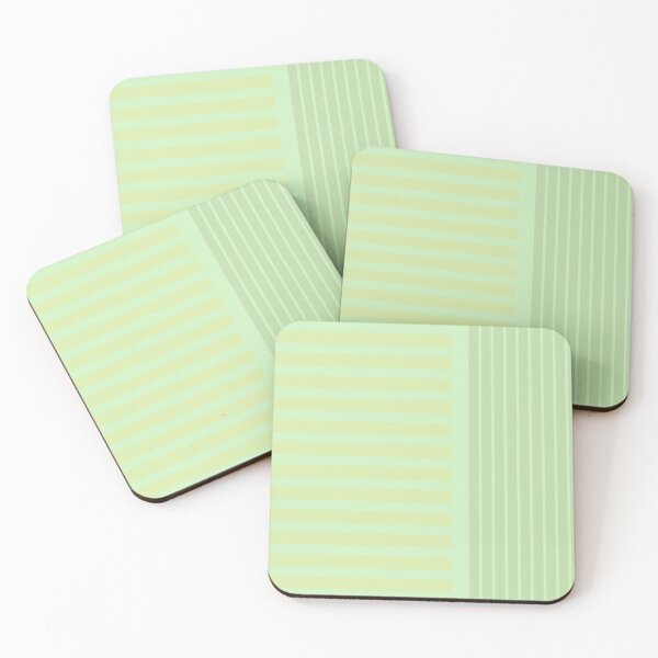 Item preview, Beach vibes, Lime Green Striped Duvet covers & Comforters designed and sold by ZoesAttic.