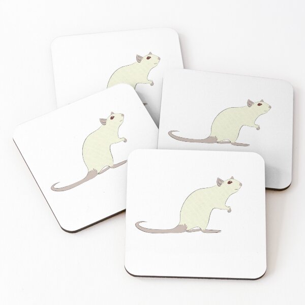 Item preview, White albino rat designed and sold by RatRancid.