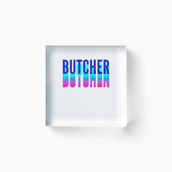 Item preview, Butcher With Long Gradient Shadow designed and sold by SVPOD.