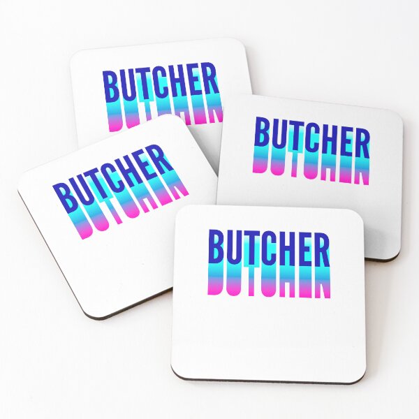 Item preview, Butcher With Long Gradient Shadow designed and sold by SVPOD.