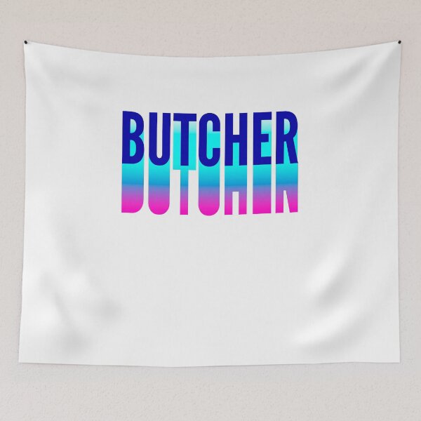 Item preview, Butcher With Long Gradient Shadow designed and sold by SVPOD.