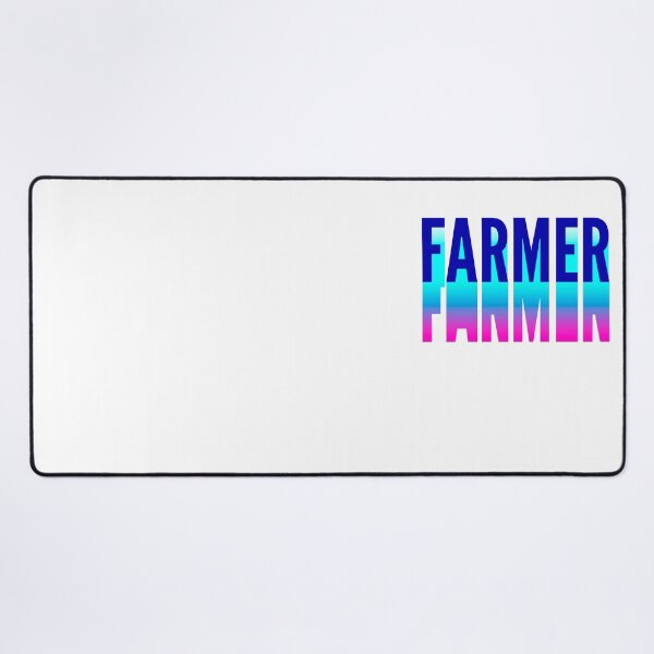 Item preview, Farmer With Long Gradient Shadow designed and sold by SVPOD.