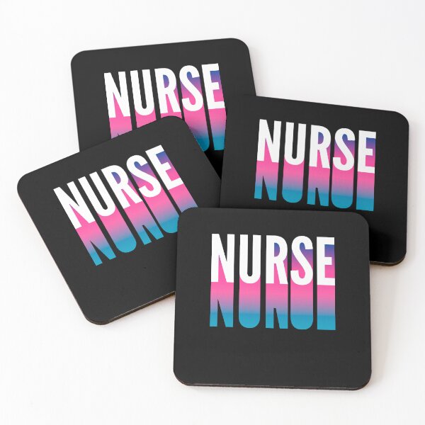 Item preview, Nurse With Long Gradient Shadow designed and sold by SVPOD.