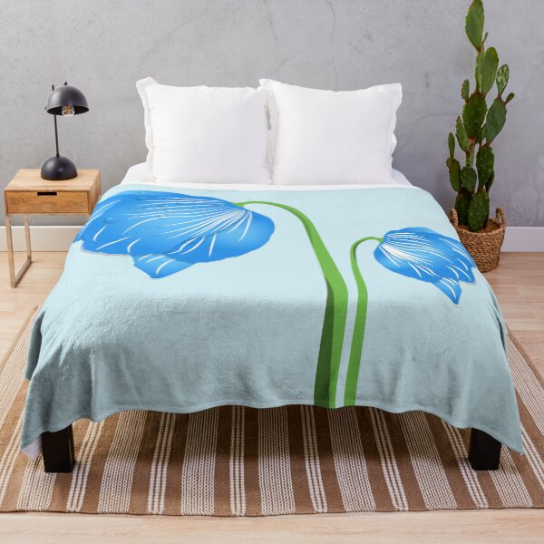 Item preview, Blue Poppy Flower designed and sold by SherabArts.