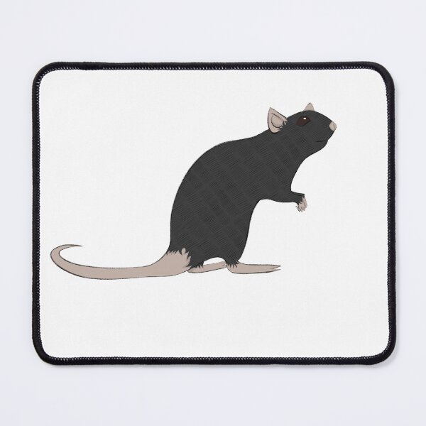 Item preview, Black rat designed and sold by RatRancid.