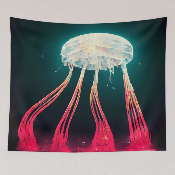 Item preview, I Dream of Electric Jellyfish 1 designed and sold by AiBroughtToLife.