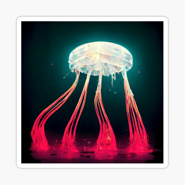 Item preview, I Dream of Electric Jellyfish 1 designed and sold by AiBroughtToLife.