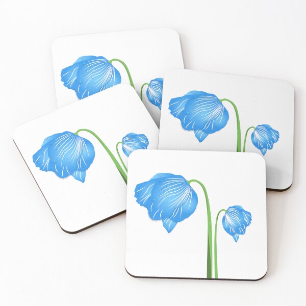 Item preview, Blue Poppy Flower designed and sold by SherabArts.