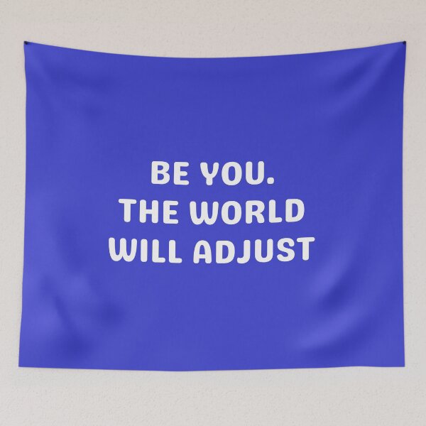 Item preview, BE YOU, WHITE designed and sold by dogwoodandthyme.