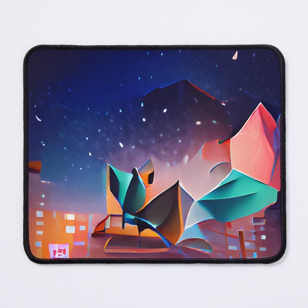 Item preview, Origami City designed and sold by AbstractlyArt.