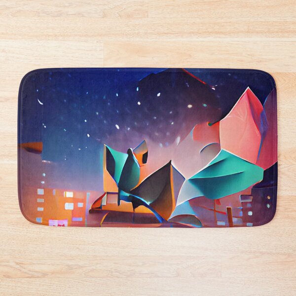 Item preview, Origami City designed and sold by AbstractlyArt.