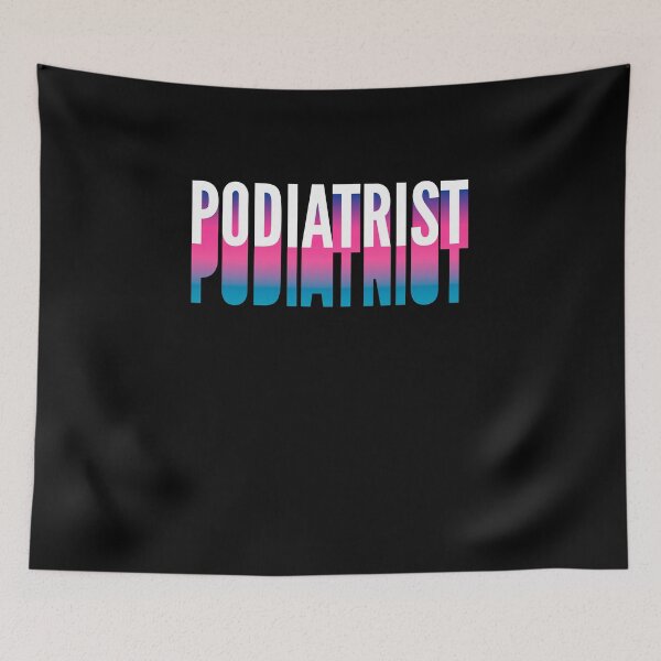 Item preview, Podiatrist With Long Gradient Shadow designed and sold by SVPOD.