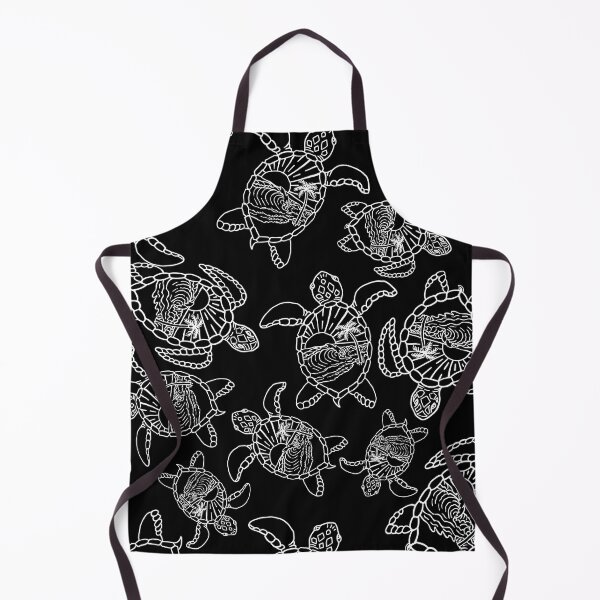 Item preview, Simple White Turtle Pattern designed and sold by sunnthreads.