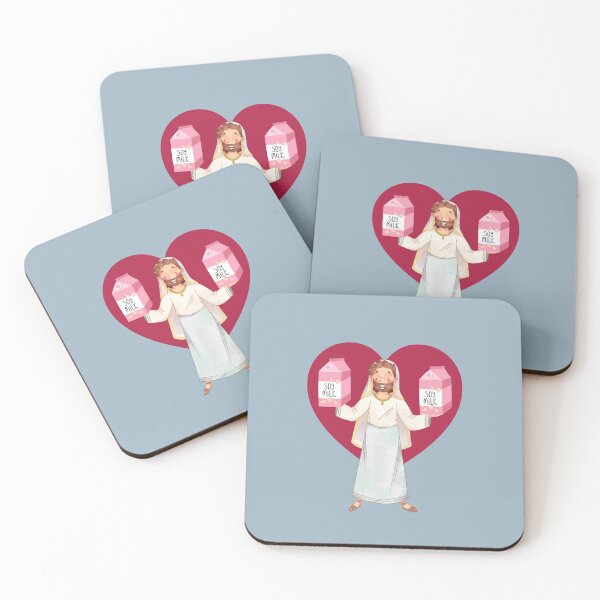 Item preview, Jesus Loves Soy Milk designed and sold by Lauraloris.