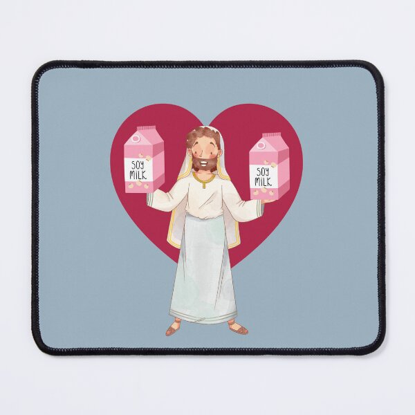 Item preview, Jesus Loves Soy Milk designed and sold by Lauraloris.