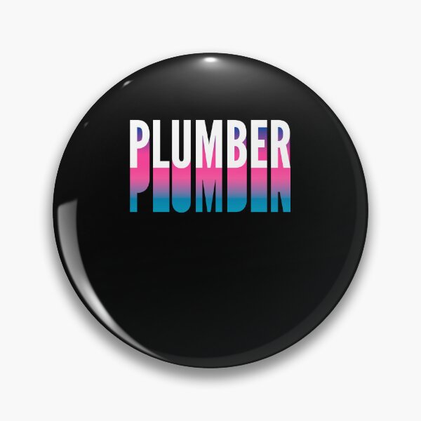 Item preview, Plumber With Long Gradient Shadow designed and sold by SVPOD.