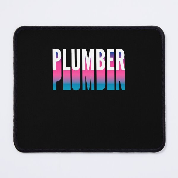 Item preview, Plumber With Long Gradient Shadow designed and sold by SVPOD.