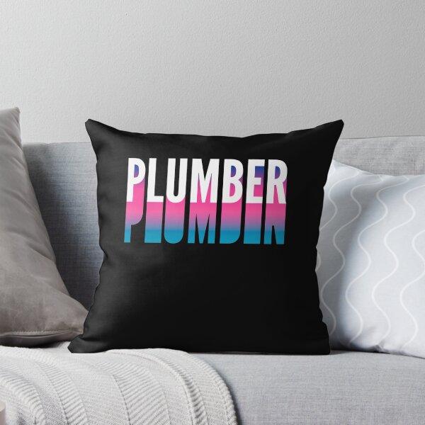 Item preview, Plumber With Long Gradient Shadow designed and sold by SVPOD.