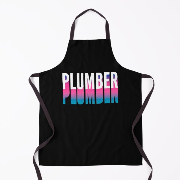 Item preview, Plumber With Long Gradient Shadow designed and sold by SVPOD.