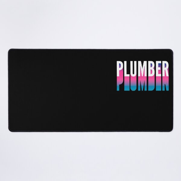 Item preview, Plumber With Long Gradient Shadow designed and sold by SVPOD.