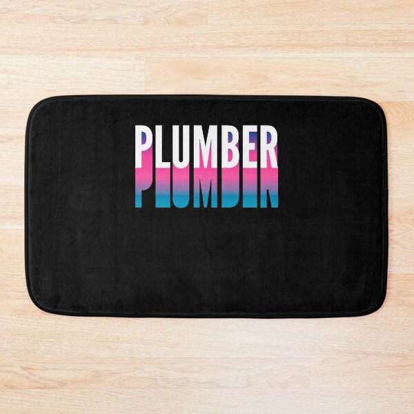 Item preview, Plumber With Long Gradient Shadow designed and sold by SVPOD.