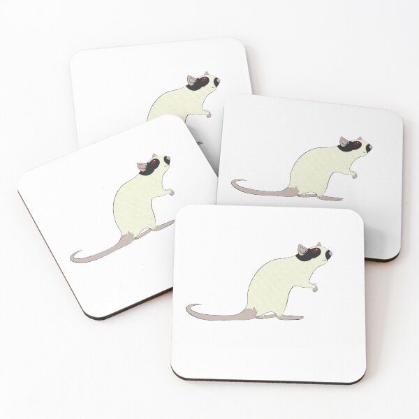 Item preview, Black masked rat designed and sold by RatRancid.