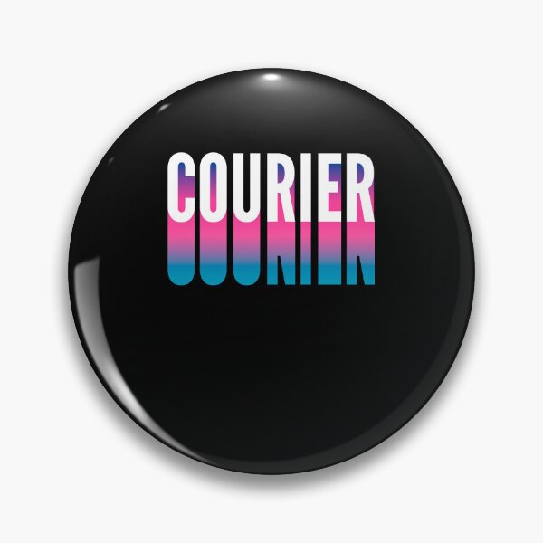 Item preview, Courier With Long Gradient Shadow designed and sold by SVPOD.