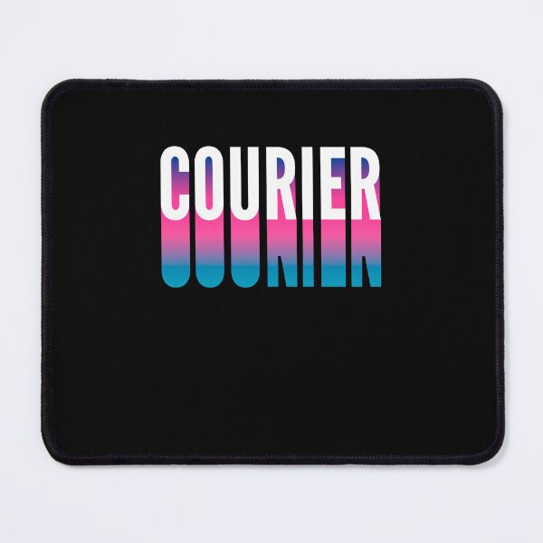 Item preview, Courier With Long Gradient Shadow designed and sold by SVPOD.