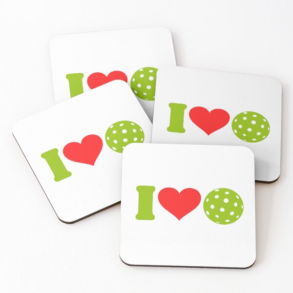 Item preview, I love Pickleball ball lover designed and sold by micarto.