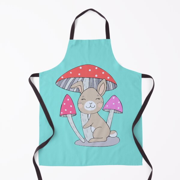 Item preview, Bunny collects mushrooms designed and sold by tinkerfrost.