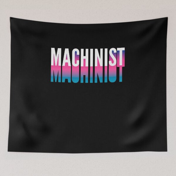 Item preview, Machinist With Long Gradient Shadow designed and sold by SVPOD.