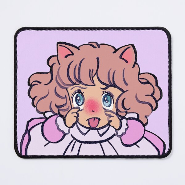 Item preview, I draw chibi neko making funny face / the star of cottonland designed and sold by RansRoom.