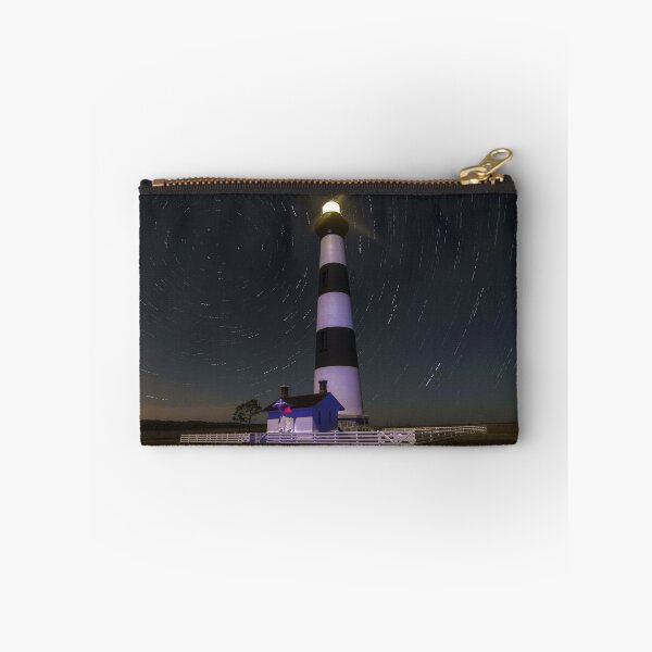 Item preview, bodie island lighthouse startrails designed and sold by johnlackphotos.