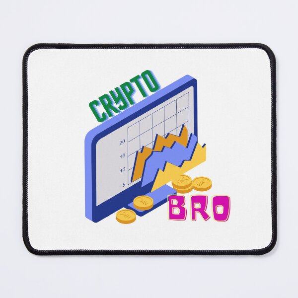 Item preview, crypto Bro, for financial markets lovers designed and sold by NoetherSym.