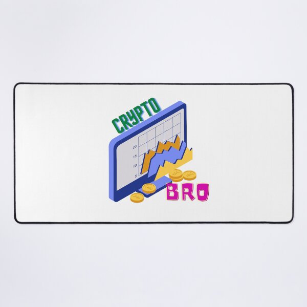 Item preview, crypto Bro, for financial markets lovers designed and sold by NoetherSym.