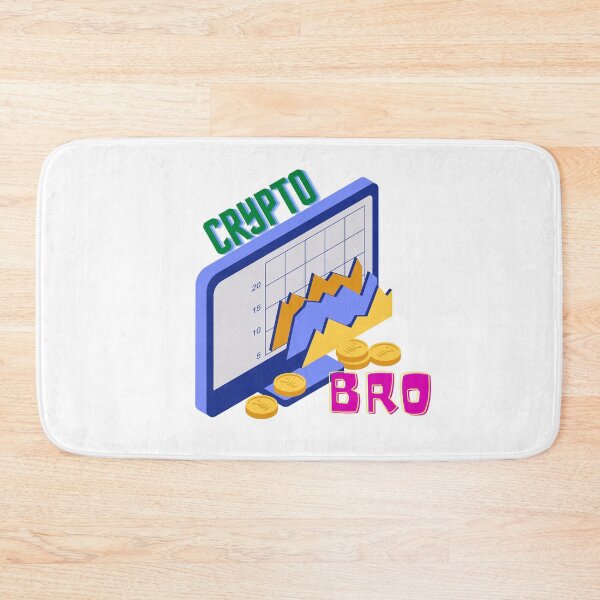 Item preview, crypto Bro, for financial markets lovers designed and sold by NoetherSym.