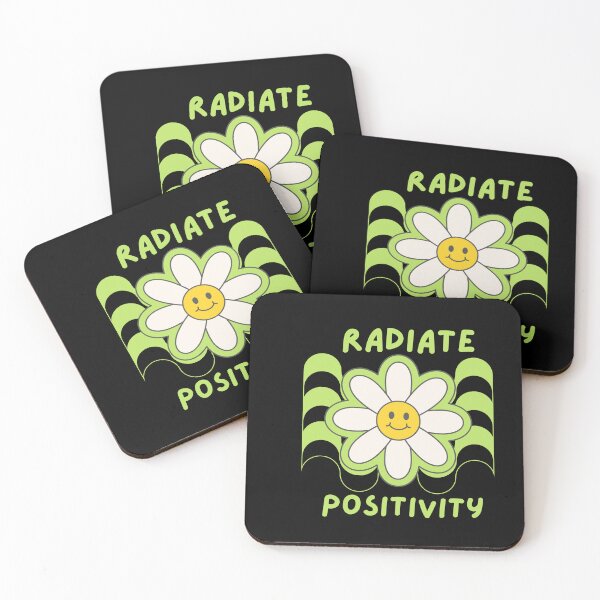 Item preview, Radiate Positivity Cute Daisy Sunshine With Positivity and Quote designed and sold by Artistusha.