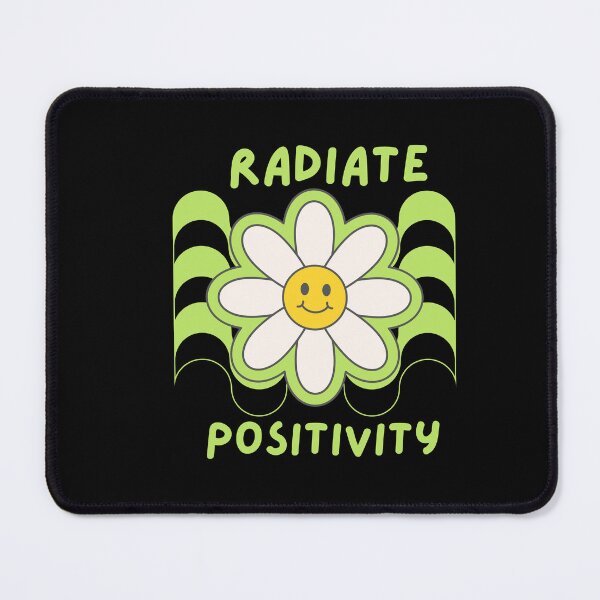 Item preview, Radiate Positivity Cute Daisy Sunshine With Positivity and Quote designed and sold by Artistusha.