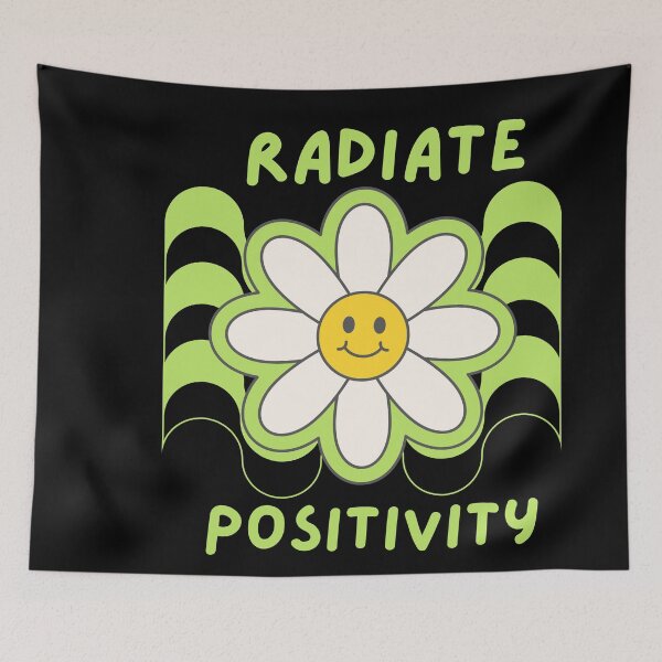 Item preview, Radiate Positivity Cute Daisy Sunshine With Positivity and Quote designed and sold by Artistusha.