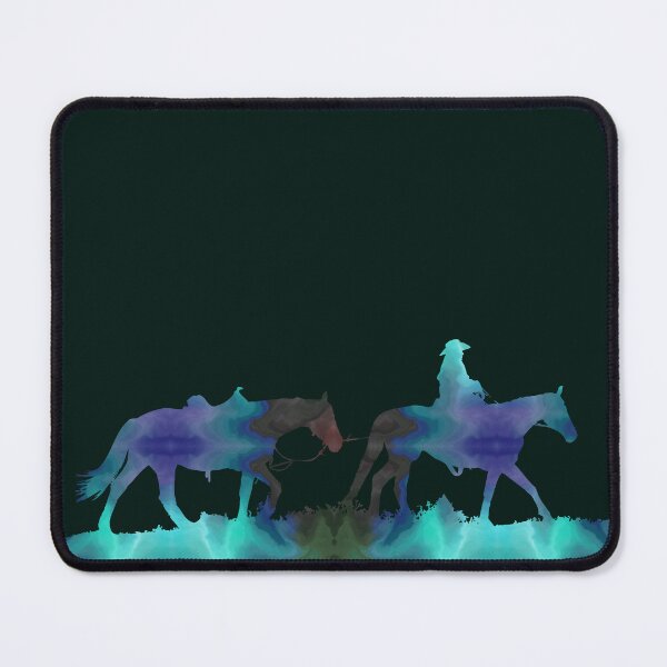 Item preview, Dark Galaxy Western Horses designed and sold by FaithAndForest.