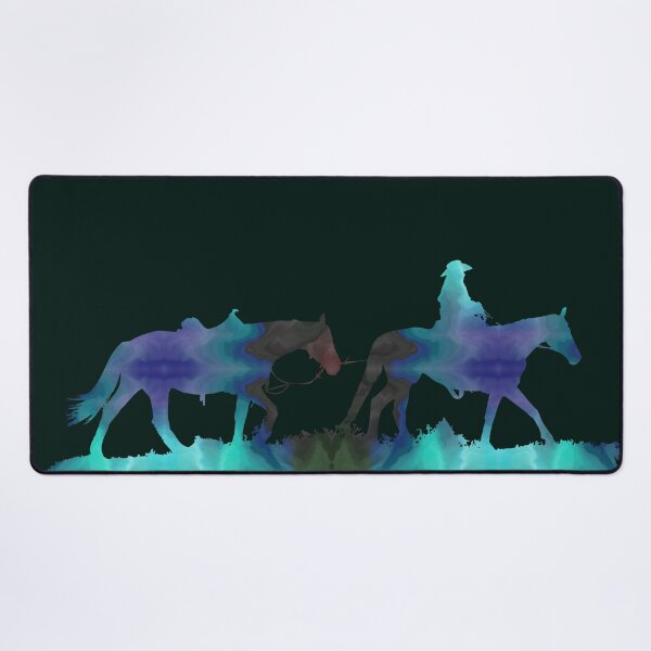 Item preview, Dark Galaxy Western Horses designed and sold by FaithAndForest.