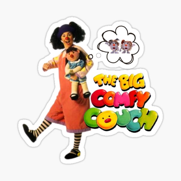 Big Comfy Couch Sticker/Magnets Magnet for Sale by CrushArt1