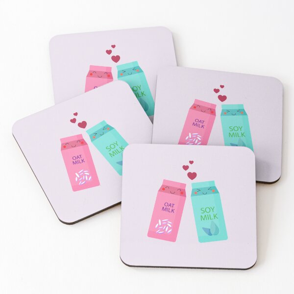 Item preview, Cute Oat and Soy Milk designed and sold by Lauraloris.