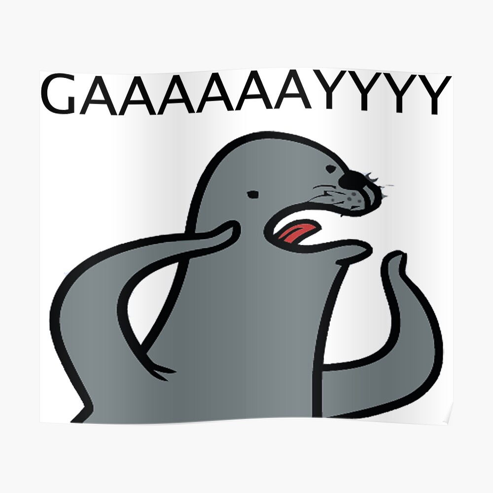 GAY SEAL - WITH TEXT